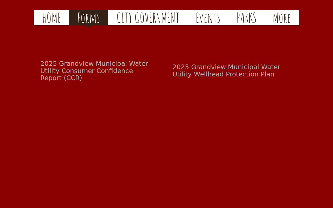 Grandview municipal forms separated from Grandview court docket filings