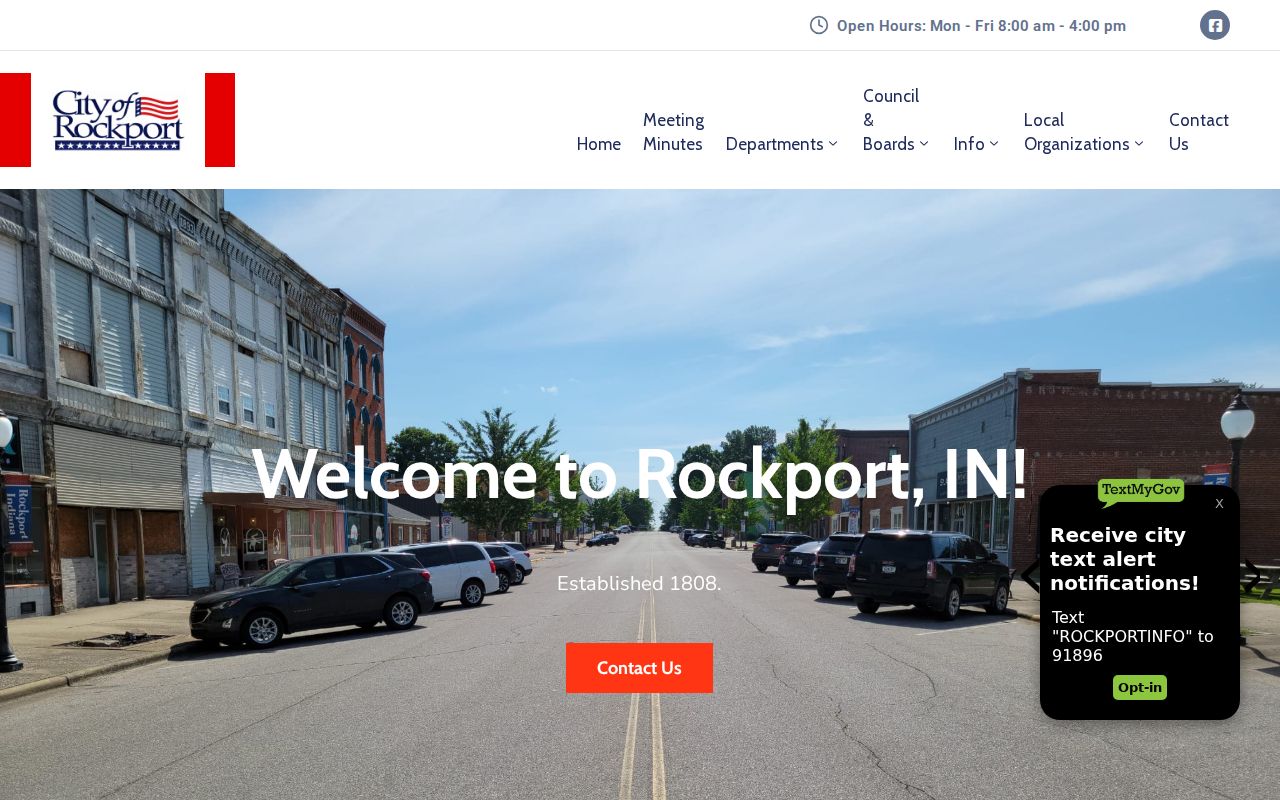 Rockport court docket route on the official City of Rockport website